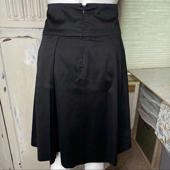 International Concepts Black Pleated Skirt Size 10 - Picture 5 of 11
